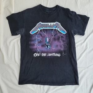 Vintage Metalica Ride the Lightning Tshirt